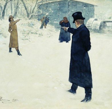 Eugene Onegin - painting by Ilya Repin